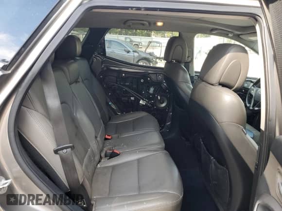 2014 Hyundai Santa Fe with VIN 5XYZU3LBXEG153867, listed as a Copart auction lot 81859715 with 218,527 mi miles and Salvage title. Bid and sale history available at DreamBid. Image 11.