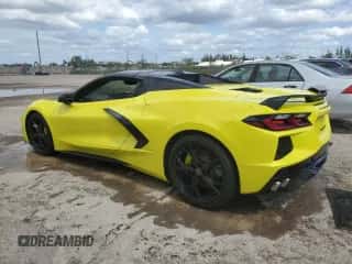 2022 Chevrolet Corvette 3LT z VIN 1G1YC3D48N5115490, wystawiony jako Copart lot #49007693 z przebiegiem Nie podano mil oraz . Historia ofert i sprzedaży dostępna na DreamBid. Obrazek 2.