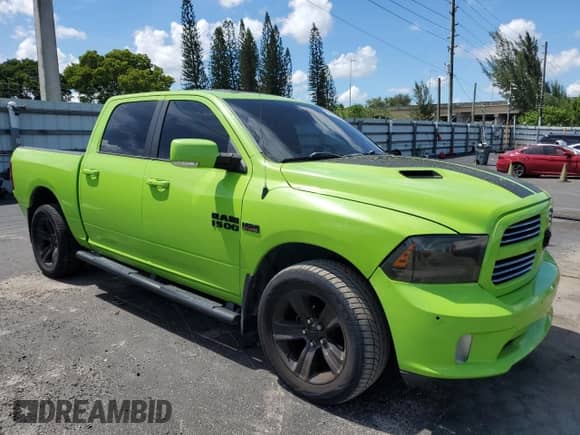 2017 Ram 1500 Sport with VIN 1C6RR7MT4HS759865, listed as a Copart auction lot 68926805 with 78,709 mi miles and Salvage title. Bid and sale history available at DreamBid. Image 4.