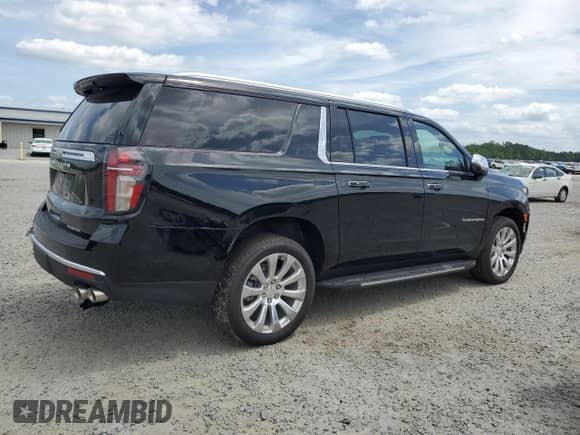 2024 Chevrolet Suburban Premier с VIN 1GNSKFKD4RR372611, выставлен на аукционе Copart как лот 53961485 с пробегом 7 243 миль миль и Списание • Salvage title. История ставок и продаж доступна на DreamBid. Изображение 3.