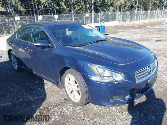 2014 Nissan Maxima SV with VIN 1N4AA5AP8EC438142, listed as a IAAI auction lot 43442495 with Not provided miles and . Bid and sale history available at DreamBid. Image 1.