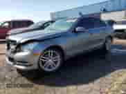 2014 Mercedes-Benz C 250 Sport with VIN WDDGF4HB3EG245034, listed as a Copart auction lot 85295885 with 97,912 mi miles and Clean title. Bid and sale history available at DreamBid. Image 1.