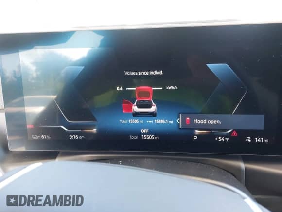 2024 BMW i4 xDrive40 с VIN WBY83FB08RFR94660, выставлен на аукционе IAAI как лот 42397290 с пробегом 15 505 миль миль и . История ставок и продаж доступна на DreamBid. Изображение 7.