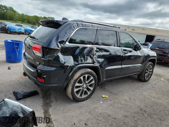 2018 Jeep Grand Cherokee High Altitude with VIN 1C4RJFCG1JC230887, listed as a Copart auction lot 69681525 with Not provided miles and Salvage title. Bid and sale history available at DreamBid. Image 3.