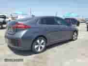 2019 Hyundai Ioniq Limited with VIN KMHC75LD2KU146671, listed as a Copart auction lot 61872035 with 78,158 mi miles and Salvage title. Bid and sale history available at DreamBid. Image 3.