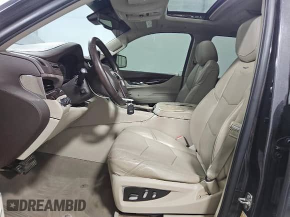 2015 Cadillac Escalade ESV Luxury with VIN 1GYS4HKJXFR170768, listed as a Copart auction lot 80486815 with 147,120 mi miles and Clean title. Bid and sale history available at DreamBid. Image 7.