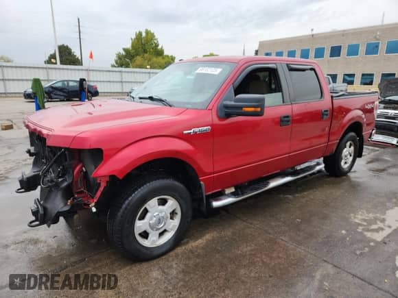 2010 Ford F-150 XL with VIN 1FTFW1EV5AKA48618, listed as a Copart auction lot 86102125 with 189,057 mi miles and Salvage title. Bid and sale history available at DreamBid. Image 1.