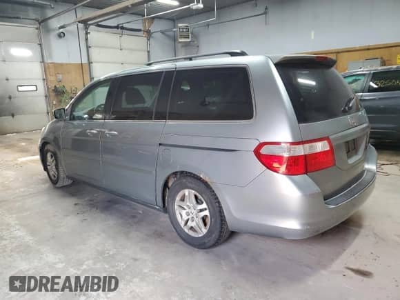 2007 Honda Odyssey EX-L z VIN 5FNRL38647B030512, wystawiony jako Copart lot #67827645 z przebiegiem Nie podano mil oraz Czysty tytuł • Clean title. Historia ofert i sprzedaży dostępna na DreamBid. Obrazek 2.