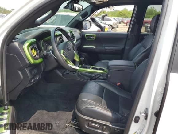2021 Toyota Tacoma Limited with VIN 3TMGZ5AN3MM444231, listed as a Copart auction lot 59712815 with 53,549 mi miles and Salvage title. Bid and sale history available at DreamBid. Image 7.