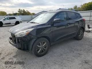2015 Hyundai Tucson GLS z VIN KM8JTCAF2FU103093, wystawiony jako Copart lot #81495735 z przebiegiem 166 115 mil mil oraz Szkoda całkowita • Salvage title. Historia ofert i sprzedaży dostępna na DreamBid. Obrazek 1.