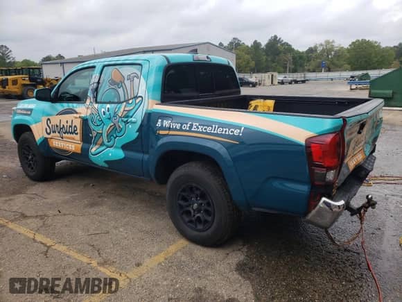 2019 Toyota Tacoma SR5 with VIN 3TMAZ5CN5KM093676, listed as a Copart auction lot 49080554 with 112,824 mi miles and Salvage title. Bid and sale history available at DreamBid. Image 2.