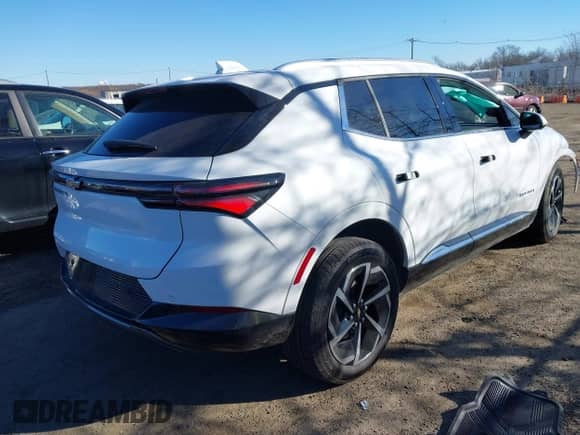 2024 Chevrolet Equinox EV LT с VIN 3GN7DLRR2RS293970, выставлен на аукционе IAAI как лот 41464495 с пробегом 7 728 миль миль и . История ставок и продаж доступна на DreamBid. Изображение 4.