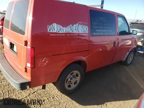 2005 Chevrolet Astro Cargo с VIN 1GCDL19X25B112843, выставлен на аукционе Copart как лот 77057164 с пробегом 172 696 миль миль и Чистый • Clean title. История ставок и продаж доступна на DreamBid. Изображение 3.
