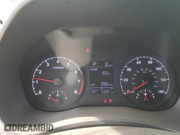 2018 Hyundai Accent SEL with VIN 3KPC24A31JE019561, listed as a Copart auction lot 84365955 with 103,201 mi miles and Salvage title. Bid and sale history available at DreamBid. Image 9.