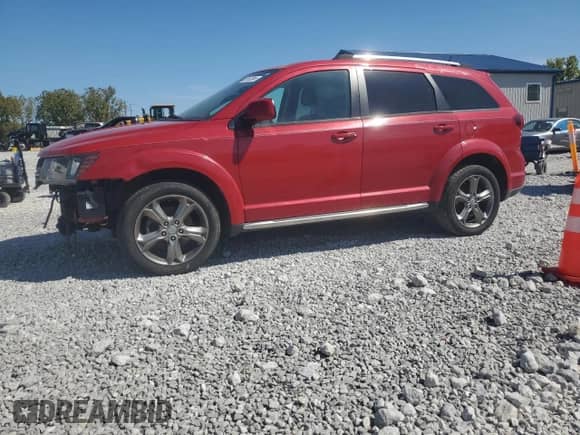 2017 Dodge Journey Crossroad Plus with VIN 3C4PDDGG3HT583191, listed as a Copart auction lot 80163895 with 138,697 mi miles and Clean title. Bid and sale history available at DreamBid. Image 1.