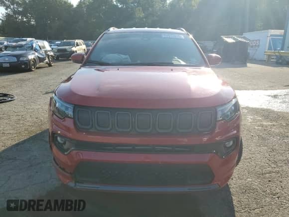 2022 Jeep Compass (RED) Edition with VIN 3C4NJDCB6NT177329, listed as a Copart auction lot 67070815 with 44,327 mi miles and Salvage title. Bid and sale history available at DreamBid. Image 5.