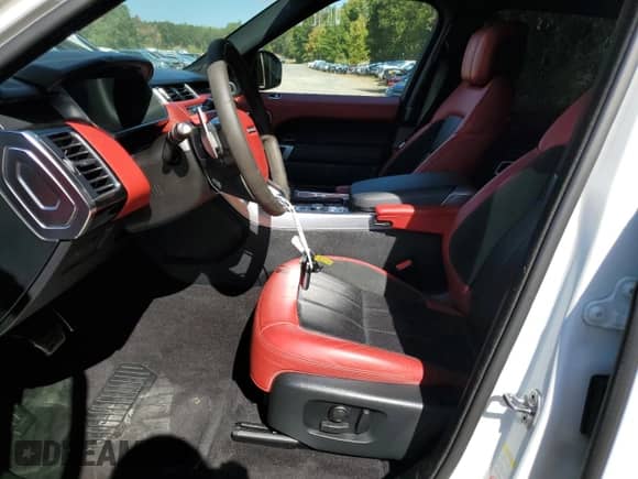 2022 Land Rover Range Rover Sport HST with VIN SALWS2RU9NA203341, listed as a Copart auction lot 82049815 with 79,898 mi miles and Clean title. Bid and sale history available at DreamBid. Image 7.