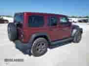 2021 Jeep Wrangler Unlimited Willys Sport with VIN 1C4HJXDG8MW582450, listed as a Copart auction lot 46642975 with 73,225 mi miles and Salvage title. Bid and sale history available at DreamBid. Image 3.