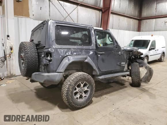 2019 Jeep Wrangler Sport S z VIN 1C4GJXAG6KW516668, wystawiony jako Copart lot #61854865 z przebiegiem 78 040 mil mil oraz Szkoda całkowita • Salvage title. Historia ofert i sprzedaży dostępna na DreamBid. Obrazek 3.