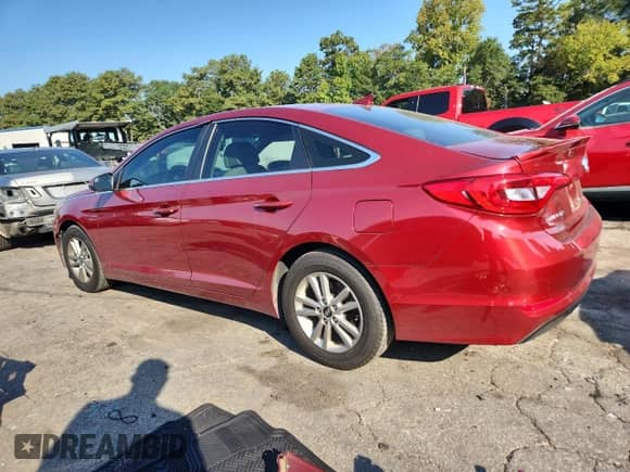 2016 Hyundai Sonata SE with VIN 5NPE24AF1GH261385, listed as a Copart auction lot 80483565 with 130,564 mi miles and Salvage title. Bid and sale history available at DreamBid. Image 2.