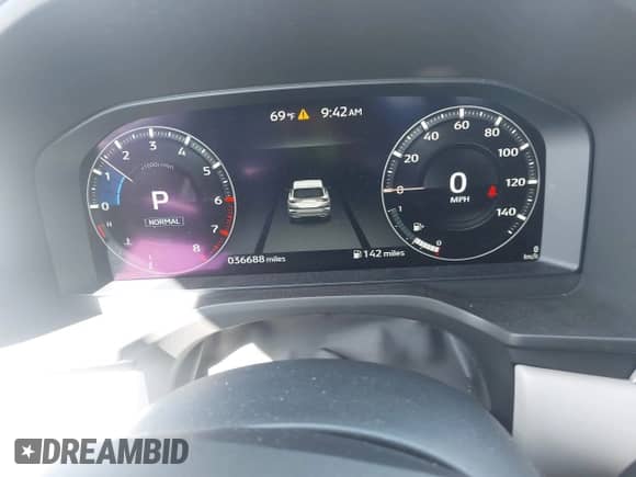 2023 Mitsubishi Outlander SEL with VIN JA4J4VA81PZ013348, listed as a IAAI auction lot 42316776 with 36,688 mi miles and . Bid and sale history available at DreamBid. Image 7.