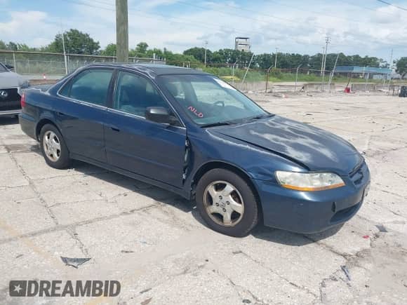 1999 Honda Accord EX with VIN 1HGCG5651XA151119, listed as a IAAI auction lot 42688646 with 102,895 mi miles and . Bid and sale history available at DreamBid. Image 1.