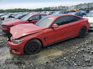 2019 BMW 4 Series 440i xDrive with VIN WBA4W9C51KAG89846, listed as a Copart auction lot 54211495 with 65,910 mi miles and Salvage title. Bid and sale history available at DreamBid. Image 1.
