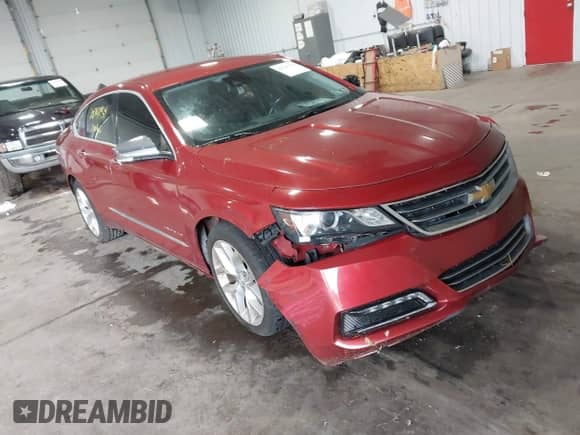 2015 Chevrolet Impala LTZ with VIN 2G1155SL9F9214258, listed as a IAAI auction lot 42747939 with 117,102 mi miles and . Bid and sale history available at DreamBid. Image 1.