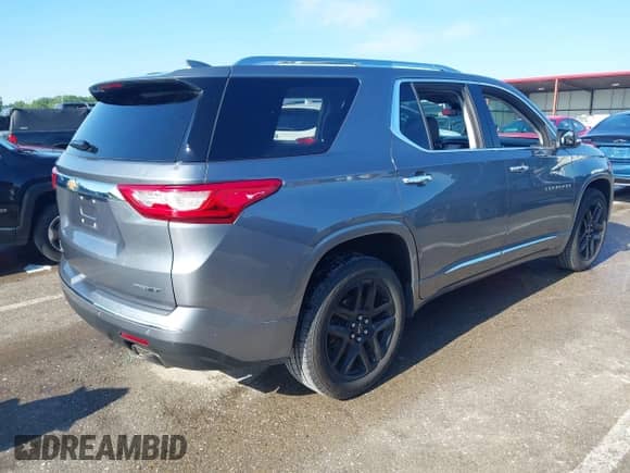 2021 Chevrolet Traverse Premier with VIN 1GNEVKKW1MJ199524, listed as a IAAI auction lot 42365345 with 120,806 mi miles and . Bid and sale history available at DreamBid. Image 4.