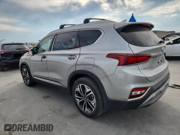 2020 Hyundai Santa Fe Limited with VIN 5NMS53AA3LH258956, listed as a Copart auction lot 86842665 with 92,836 mi miles and Clean title. Bid and sale history available at DreamBid. Image 2.