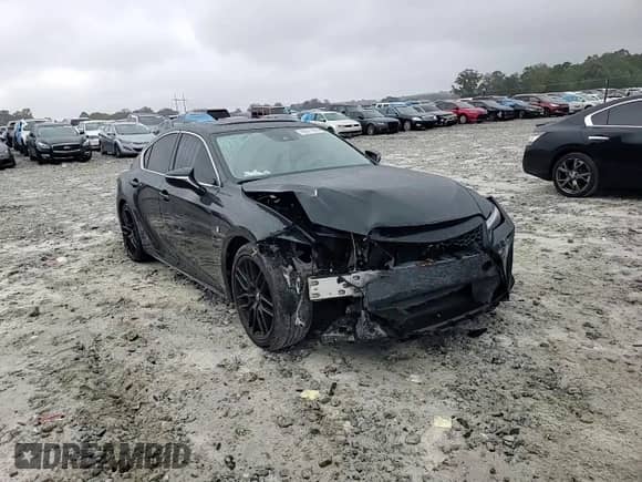 2021 Lexus IS 350 F Sport with VIN JTHGZ1B27M5039524, listed as a Copart auction lot 85511625 with 37,678 mi miles and Salvage title. Bid and sale history available at DreamBid. Image 13.