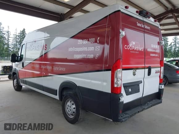 2020 Ram ProMaster Cargo с VIN 3C6URVJG9LE116137, выставлен на аукционе IAAI как лот 42784591 с пробегом 184 768 миль миль и . История ставок и продаж доступна на DreamBid. Изображение 3.