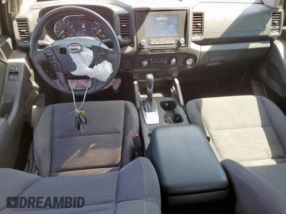 2022 Nissan Frontier S with VIN 1N6ED1CL2NN649148, listed as a Copart auction lot 67418145 with 62,593 mi miles and Salvage title. Bid and sale history available at DreamBid. Image 8.