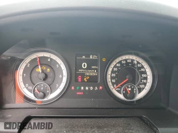 2013 Ram 1500 Tradesman with VIN 1C6RR6KT8DS724317, listed as a Copart auction lot 86254044 with 196,369 mi miles and Salvage title. Bid and sale history available at DreamBid. Image 9.