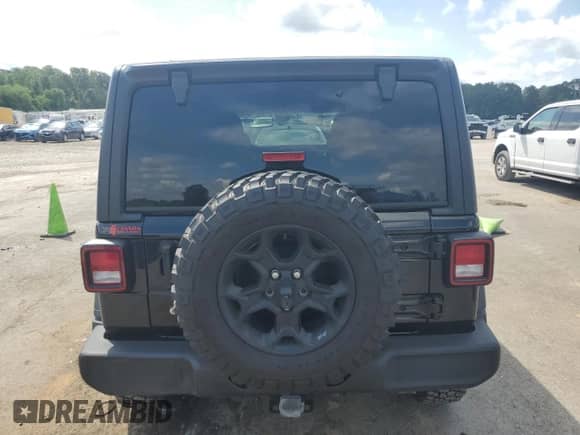 2023 Jeep Wrangler Willys Sport с VIN 1C4HJXDN0PW612138, выставлен на аукционе Copart как лот 54677915 с пробегом 37 998 миль миль и Списание • Salvage title. История ставок и продаж доступна на DreamBid. Изображение 6.