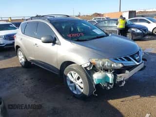 2012 Nissan Murano S with VIN JN8AZ1MU3CW114237, listed as a IAAI auction lot 41711473 with 186,204 mi miles and . Bid and sale history available at DreamBid. Image 1.