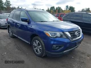 2017 Nissan Pathfinder SL z VIN 5N1DR2MMXHC632753, wystawiony jako IAAI lot #43591394 z przebiegiem 164 234 mil mil oraz . Historia ofert i sprzedaży dostępna na DreamBid. Obrazek 1.