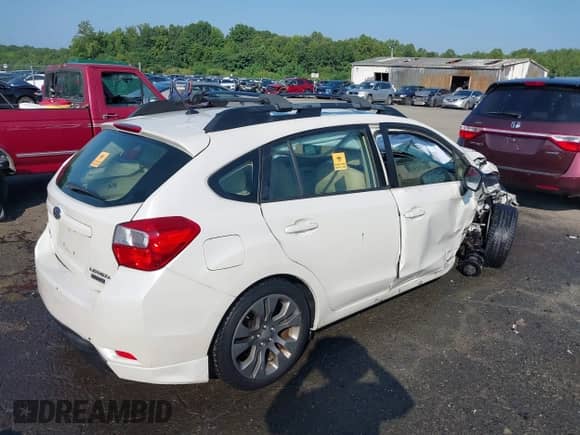 2014 Subaru Impreza Special Sports Premium with VIN JF1GPAL65E8255256, listed as a IAAI auction lot 42663463 with 126,096 mi miles and . Bid and sale history available at DreamBid. Image 4.