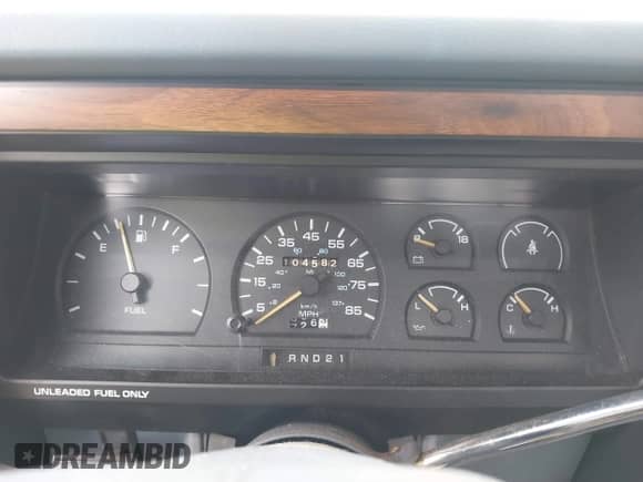 1988 Dodge Dakota with VIN 1B7GN14X7JS782283, listed as a IAAI auction lot 41717137 with 104,582 mi miles and . Bid and sale history available at DreamBid. Image 7.