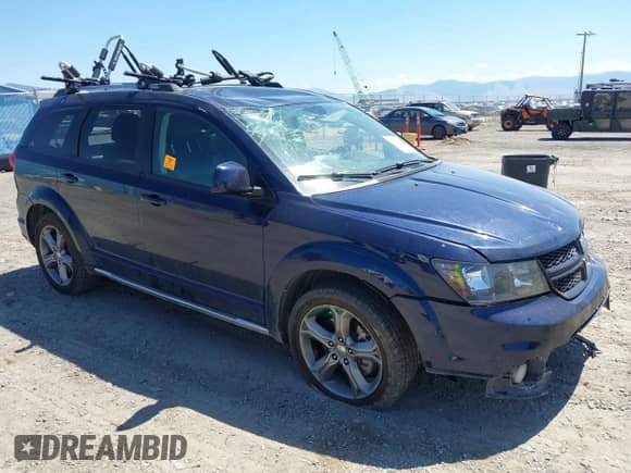 2017 Dodge Journey Crossroad Plus with VIN 3C4PDDGG6HT704473, listed as a IAAI auction lot 42829607 with Not provided miles and . Bid and sale history available at DreamBid. Image 1.