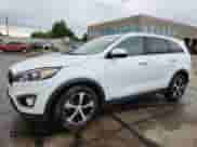 2018 Kia Sorento EX with VIN 5XYPHDA55JG349580, listed as a Copart auction lot 80155125 with 124,546 mi miles and Salvage title. Bid and sale history available at DreamBid. Image 1.