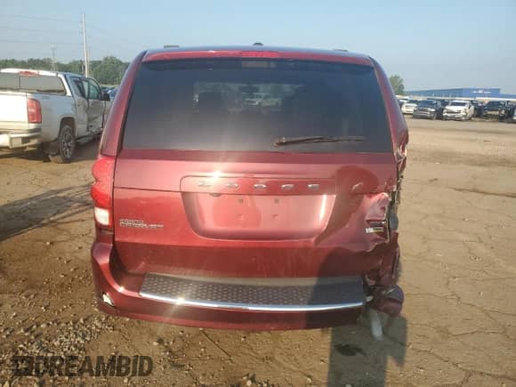 2018 Dodge Grand Caravan SXT with VIN 2C4RDGCGXJR278344, listed as a Copart auction lot 64723225 with 166,602 mi miles and Salvage title. Bid and sale history available at DreamBid. Image 6.