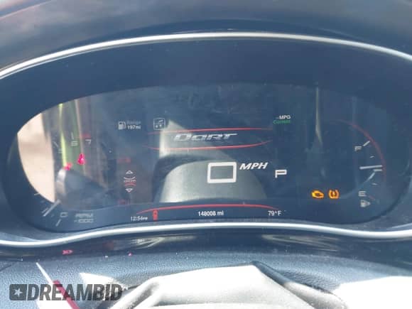 2013 Dodge Dart Limited with VIN 1C3CDFCA4DD293798, listed as a IAAI auction lot 43329787 with 148,008 mi miles and . Bid and sale history available at DreamBid. Image 7.