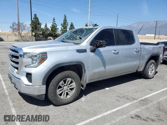 2021 GMC Sierra 1500 SLE с VIN 1GTU9BED4MZ230026, выставлен на аукционе Copart как лот 52756805 с пробегом 98 416 миль миль и Списание • Salvage title. История ставок и продаж доступна на DreamBid. Изображение 1.