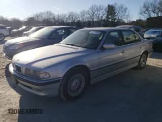 1997 BMW 7 Series 740iL with VIN WBAGJ8320VDM04596, listed as a Copart auction lot 46177945 with Not provided miles and Clean title. Bid and sale history available at DreamBid. Image 1.