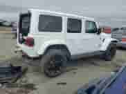 2021 Jeep Wrangler Unlimited Sahara High Altitude with VIN 1C4HJXEM2MW539162, listed as a Copart auction lot 81985614 with Not provided miles and Salvage title. Bid and sale history available at DreamBid. Image 3.