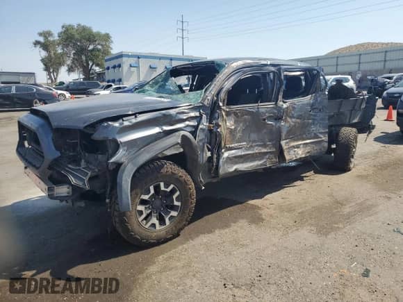 2020 Toyota Tacoma SR5 with VIN 3TMCZ5AN6LM306812, listed as a Copart auction lot 67223955 with 90,130 mi miles and Salvage title. Bid and sale history available at DreamBid. Image 1.