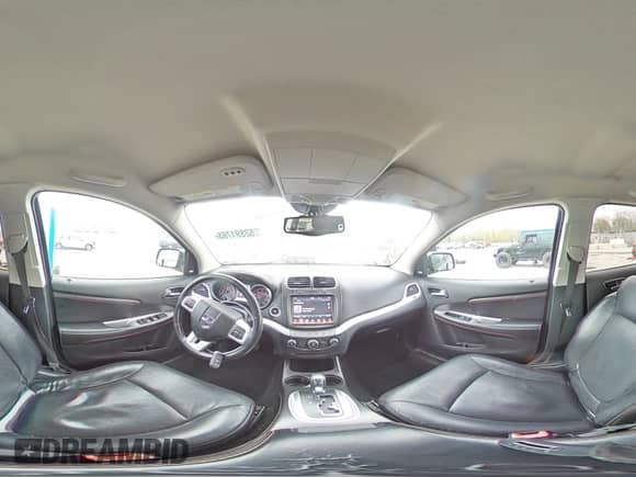 2015 Dodge Journey R/T with VIN 3C4PDDEG9FT749584, listed as a Copart auction lot 66297275 with 150,483 mi miles and Salvage title. Bid and sale history available at DreamBid. Image 14.