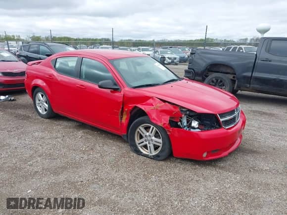 2009 Dodge Avenger SXT with VIN 1B3LC56DX9N529355, listed as a IAAI auction lot 42076548 with 93,874 mi miles and . Bid and sale history available at DreamBid. Image 1.