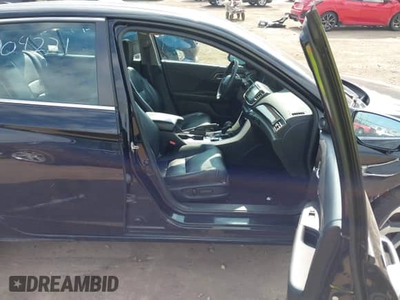 2017 Honda Accord EX-L with VIN 1HGCR2F8XHA164374, listed as a IAAI auction lot 43004221 with 110,353 mi miles and . Bid and sale history available at DreamBid. Image 5.